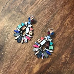 Jeweled Statement Earrings